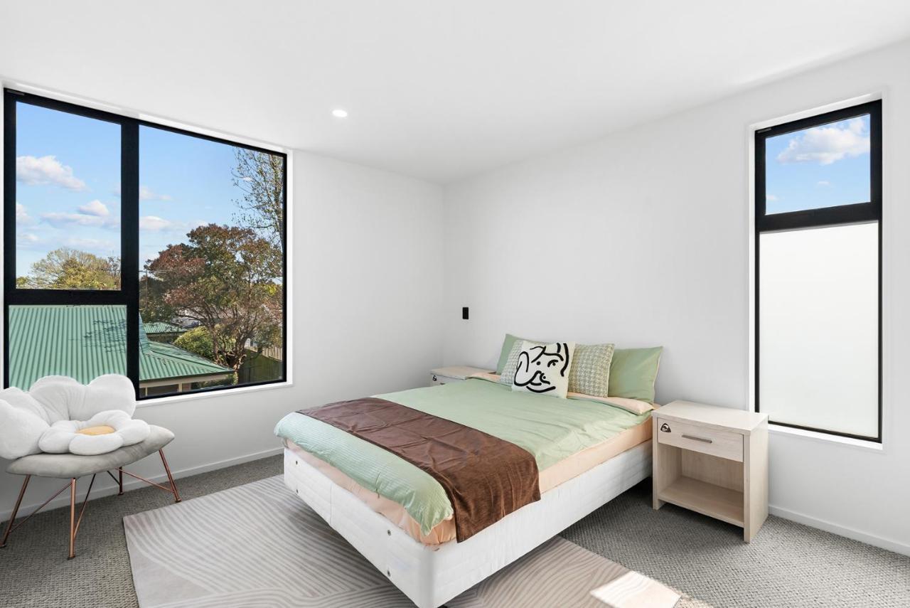 Modern Luxury Suite Near Cbd 3Bed 2Bath Christchurch Exterior foto
